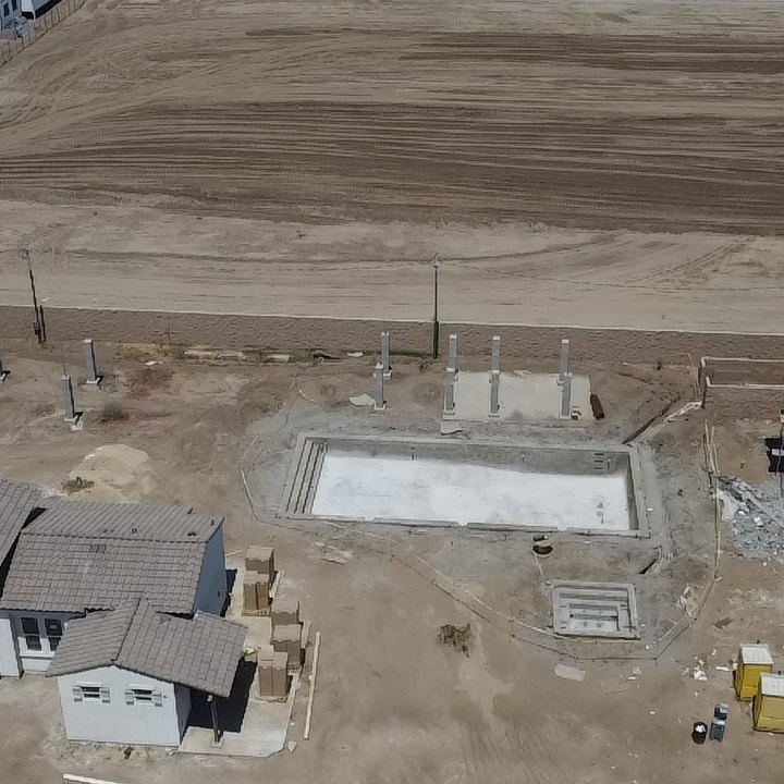 Subdivision site aerial