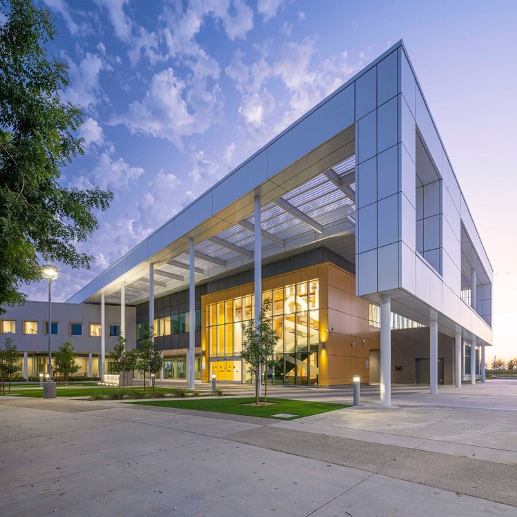 Modern commercial building