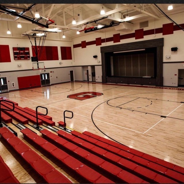 Gymnasium interior